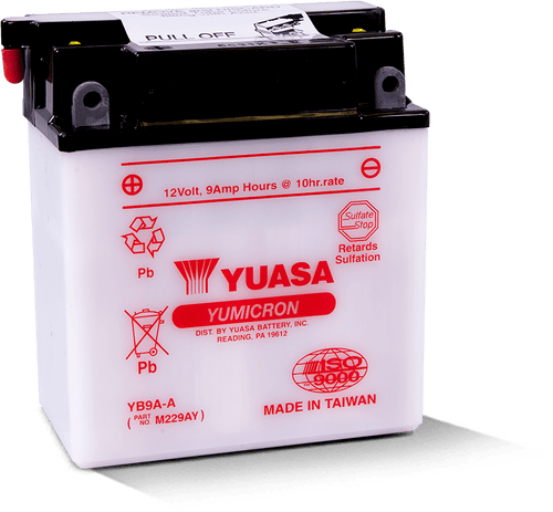 Yuasa YB9A-A Yumicron 12 Volt Battery - YUAM229AY User 1