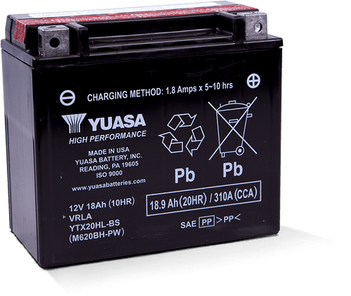 Yuasa YTX20HL-BS-PW High Performance AGM Battery (Bottle Supplied) - YUAM620BH-PW User 1