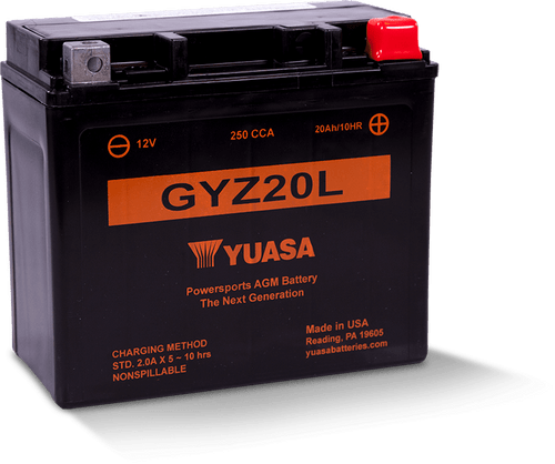 Yuasa GYZ20L High Performance Maintenance Free AGM 12 Volt Battery - YUAM720GZ User 1