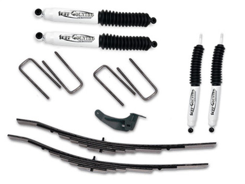Tuff Country 00-04 F-250 Super Duty 4wd (w/351) 2.5in Level Kt Frt w/Leaf Springs 22963K (SX8000) - 22963KN Photo - Primary