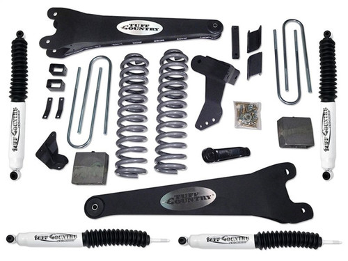 Tuff Country 17-22 Ford F-250 / F-350 Super Duty 4X4 w/Gas 4in Performance Lift Kit L (SX8000) - 24989KN Photo - Primary