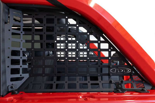 ADD 21-23 Ford Bronco & Bronco Raptor Rear Window Molle Storage Panels - AC2302801NA Photo - Mounted