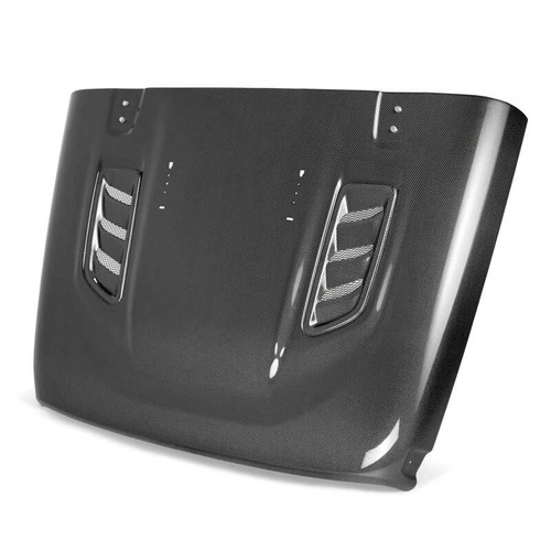 Anderson Composites 19-20 Jeep Wrangler Rubicon Type-OE Carbon Fiber Hood - AC-HD19JPRU-OE User 1