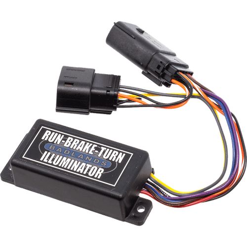 Badlands 08-11 Softail Rocker Plug N Play Illuminator - ILL-01-R Photo - Primary