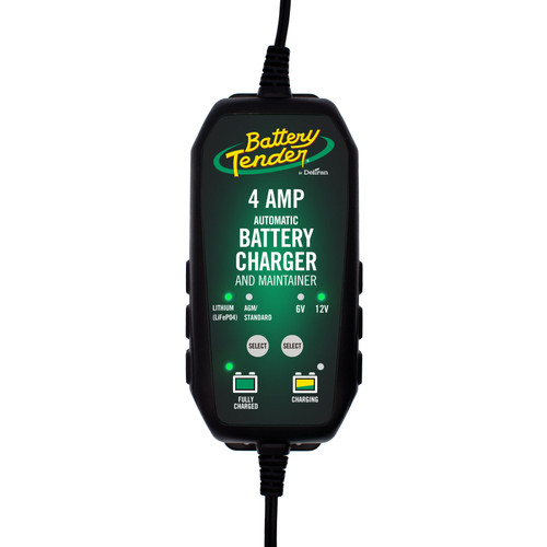 Battery Tender 6V 12V 4AMP Lead Acid and Lithium Selectable Battery Charger - 022-0209-BT-WH User 1