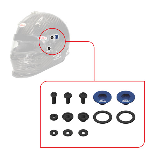 Bell SV (SE03/05) Pivot Kit - Blue - 2020002 Photo - Close Up