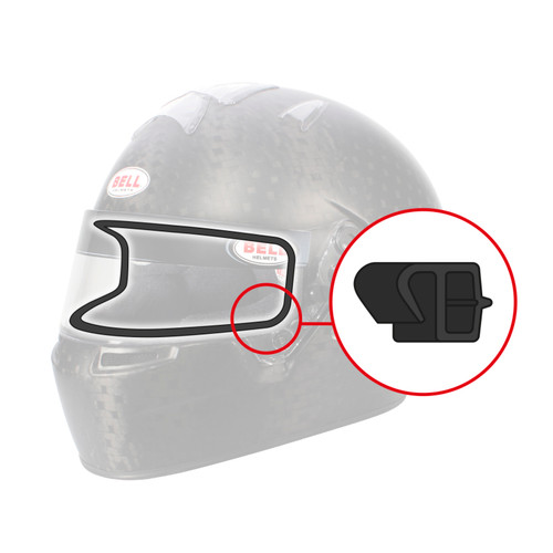 Bell Rubber Profile Visor Edge 77CM - Black - 2090011 Photo - Primary