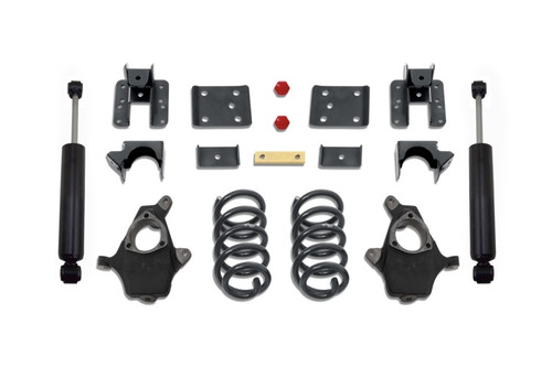 MaxTrac 07-13 GM C/K1500 2WD/4WD Extended/Crew Cab 3in/5in Lowering Kit - KS331335-8 Photo - Primary