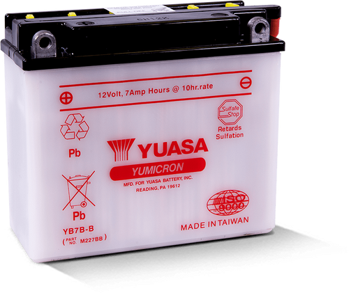 Yuasa YB7B-B Yumicron 12 Volt Battery - YUAM227BB User 1