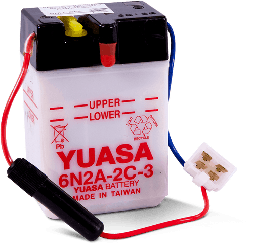 Yuasa 6N2A-2C-3Conventional 6 Volt Battery - YUAM262C3 User 1