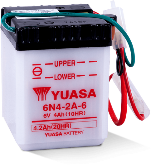 Yuasa 6N4-2A-6 Conventional 6 Volt Battery - YUAM2646A User 1