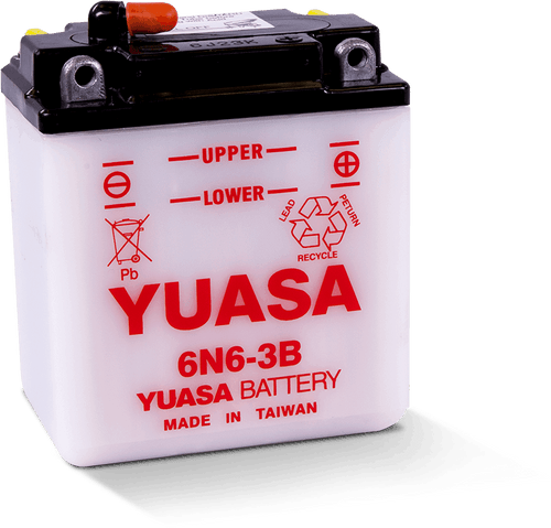 Yuasa 6N6-3B Conventional 6 Volt Battery - YUAM2660B User 1