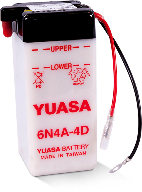 Yuasa 6N4A-4D Conventional 6 Volt Battery - YUAM26A4B User 1