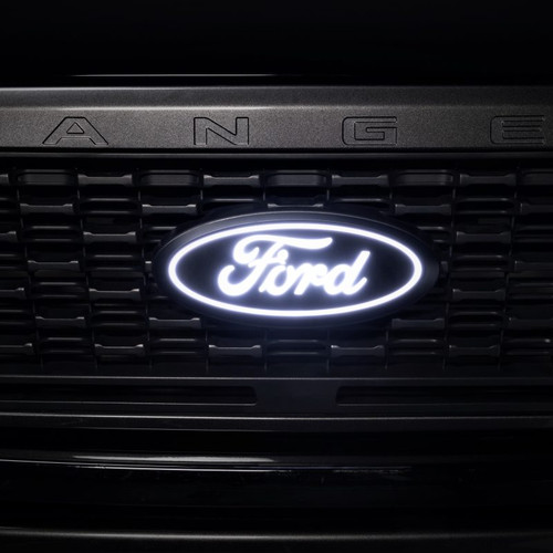 Putco 19-23 Ford Ranger Front Emblem Luminix Ford Led Grille Emblems - 92651 Photo - Primary