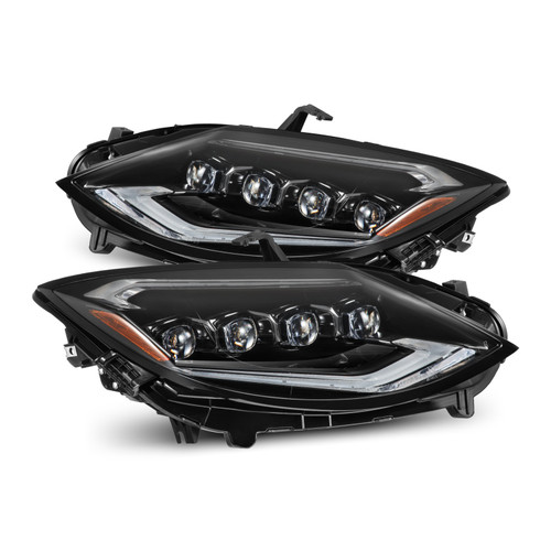 AlphaRex 23-24 Nissan Z NOVA-Series LED Projector Headlights Alpha-Blk w/Activation Light & Seq.Sig - 880494 Photo - Primary