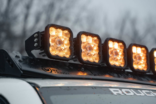 Diode Dynamics Prinsu/Sherpa Roof Racks SS5 6-Pod CrossLink Mounting Kit - Sport White Combo - DD7816 User 4