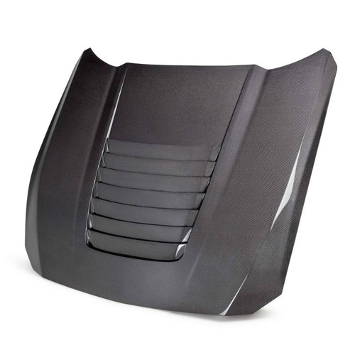 Anderson Composites 2024 Ford Mustang S650 Double-Sided Carbon Fiber Hood - AC-HD24FDMU-GT5-DS User 1