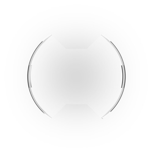 KC HiLiTES SlimLite 8in. LED Light Shield (Shield Only) - Clear - 5207 Photo - Primary