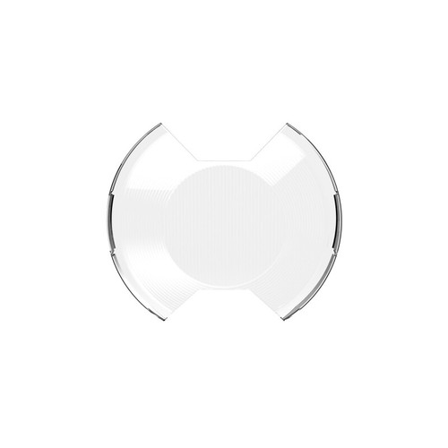 KC HiLiTES SlimLite 8in. LED Light Shield SAE Driving (Shield Only) - Clear - 5209 Photo - Primary