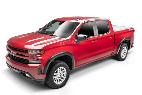 Bushwacker 19-24 Chevrolet Silverado 1500 FF OE-Style 4PC- SM BLK - 40996-02 Photo - Primary