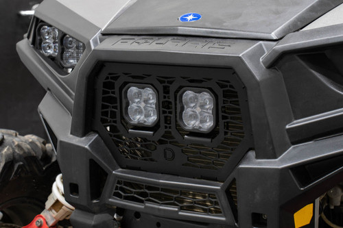 Diode Dynamics 14-18 Polaris RZR XP Stage Series LED Grille Kit - Sport White Fog - DD7857 User 4