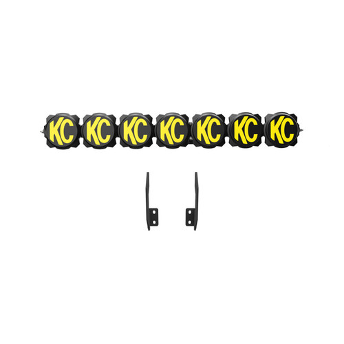 KC HiLiTES 11-16 Ford Super Duty Gravity LED Pro6 7-Light Bar Kit - Front Bumper - 91344 Photo - Primary