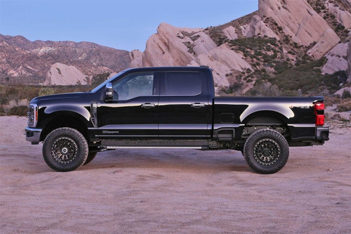 Fabtech 23-24 F250/350 4WD Diesel 4in 4 Link System w/ Coils and Performance Shocks - K2409 Photo - Mounted