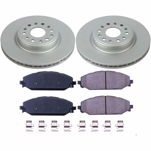 Power Stop 19-22 Ram 1500 Front Z17 Coated Brake Kit - CRK8183 Photo - Primary