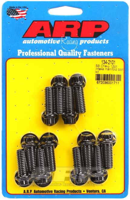ARP SB Chevy 12pt Intake Manifold Bolt Kit (3/8 Socket) - 134-2101 Photo - Primary