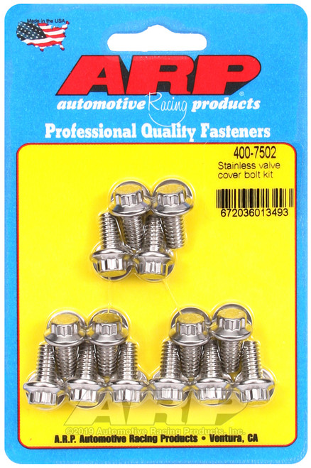 ARP SS Valve Cover Bolt Kit - 400-7502 Photo - Primary