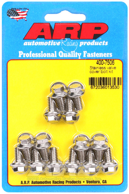 ARP SS Valve Cover Bolt Kit - 400-7506 Photo - Primary