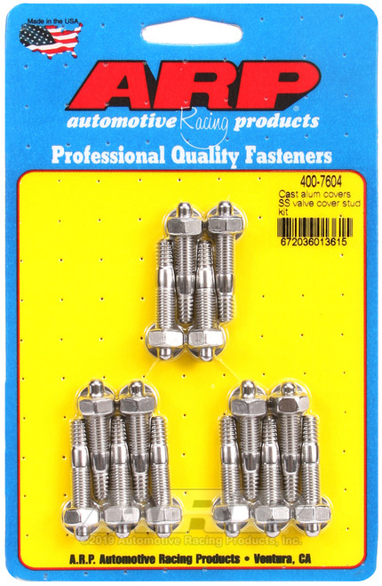 ARP Cast Alum Covers SS Valve Cover Stud Kit - 400-7604 Photo - Primary