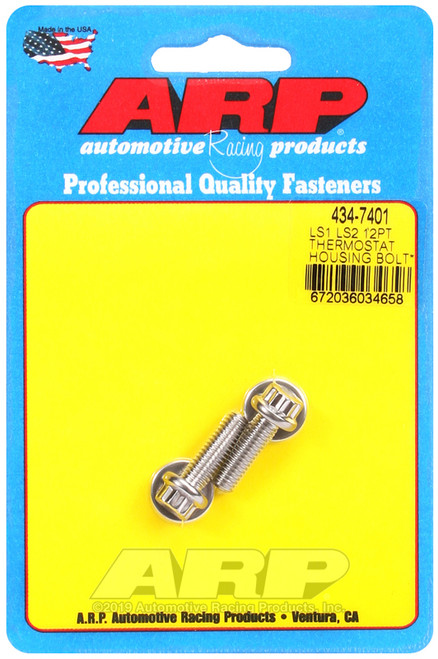 ARP LS1 LS2 SS 12pt thermostat housing bolt kit - 434-7401 Photo - Primary