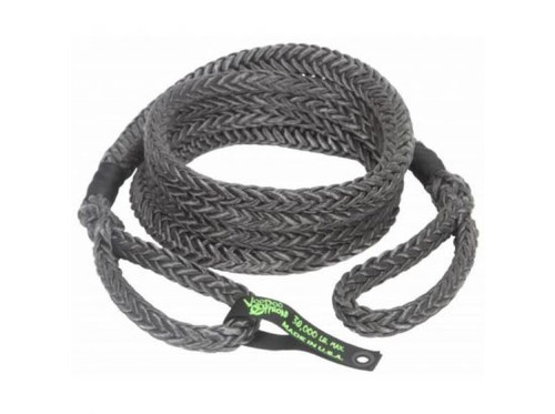 Voodoo Offroad 7/8in x 30 ft Synthetic Recovery Rope with Bag - Black - 1300027 User 1