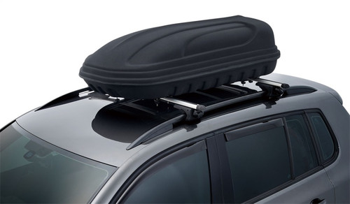 3D Maxpider Shell Roof Box With Rack Size L 47INX31INX10In (120X80X26Cm) Brown - 6064L-18 Photo - Mounted