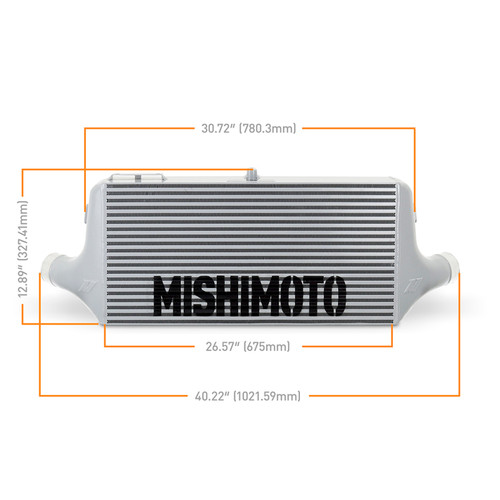 Mishimoto Universal L-Line Intercooler - Black - MMINT-ULBK User 1