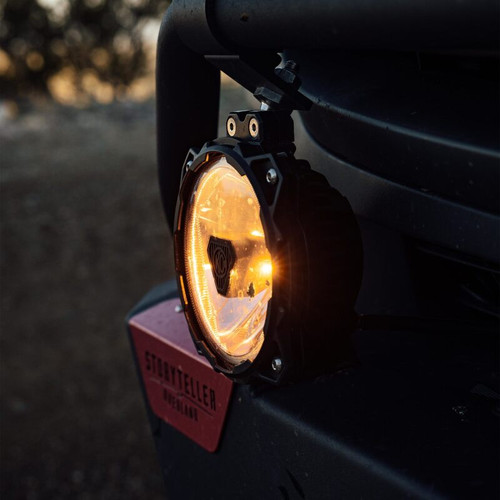 KC HiLiTES Gravity Titan LED 6in. - Pair Pack (SAE Driving Beam) - 91405 Photo - lifestyle view