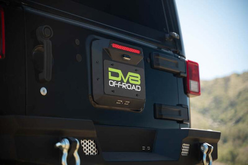 DV8 Offroad 07-18 Jeep Wrangler JK Spare Tire Delete - TSJK-01 Photo - out of package