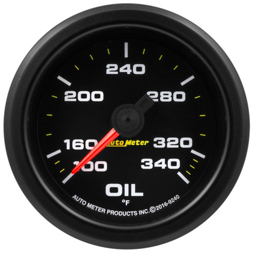 Autometer Extreme Environment 2-1/16in 340 Deg Oil Temp Gauge Stepper Motor w/Peak & Warn - 9240 Photo - Primary