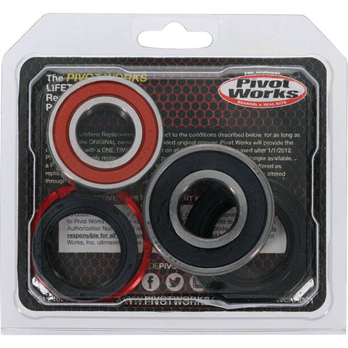 Pivot Works Honda Wheel Bearing Kit Premium Bearings - 25-1204-P Photo - Primary