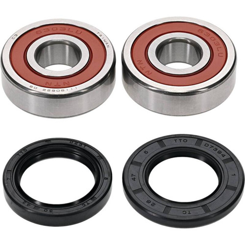 Pivot Works Kawasaki Wheel Bearing Kit Premium Bearings - 25-1332-P Photo - Primary