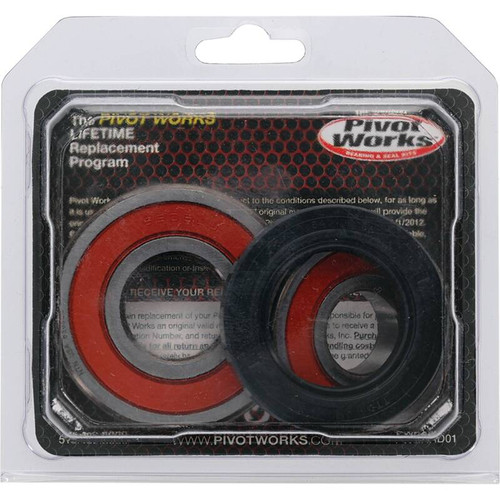 Pivot Works Honda Wheel Bearing Kit Premium Bearings - 25-1361-P Photo - Primary