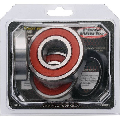 Pivot Works Honda Wheel Bearing Kit Premium Bearings - 25-1362-P Photo - Primary