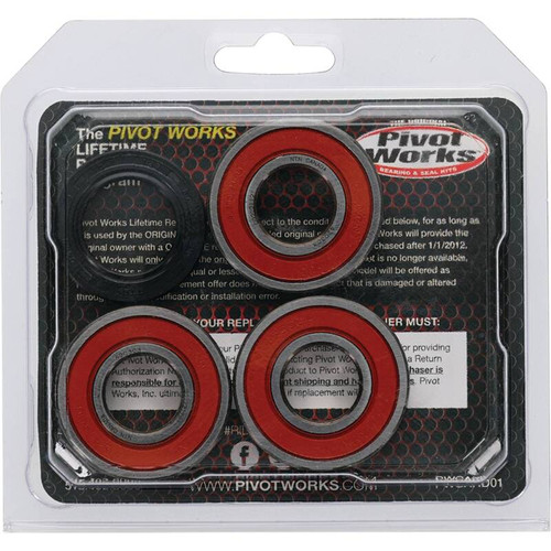 Pivot Works Harley Wheel Bearing Kit Premium Bearings - 25-1370-P Photo - Primary