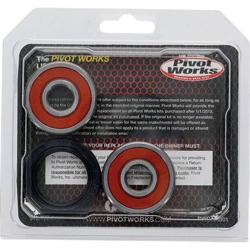 Pivot Works Honda Wheel Bearing Kit Premium Bearings - 25-1554-P Photo - Primary