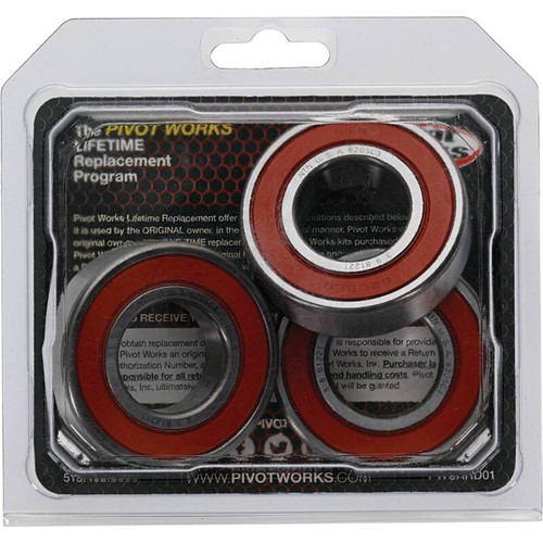 Pivot Works Suzuki Wheel Bearing Kit Premium Bearings - 25-1582-P Photo - Primary