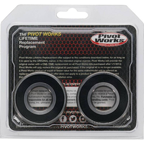 Pivot Works Buell, Moto_Guzzi Wheel Bearing Kit Premium Bearings - 25-1626-P Photo - Primary