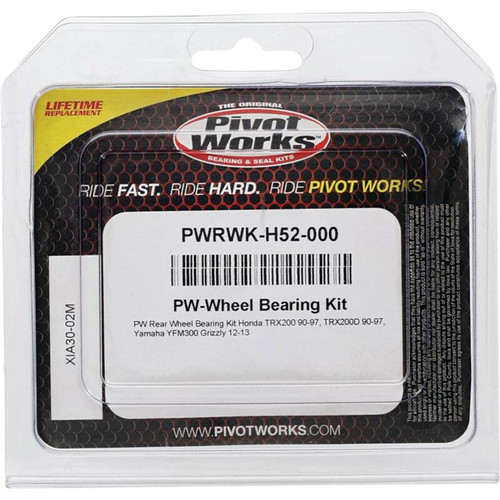 Pivot Works 90-91 Honda TRX200 PW Rear Wheel Bearing Kit - PWRWK-H52-000 Photo - Primary