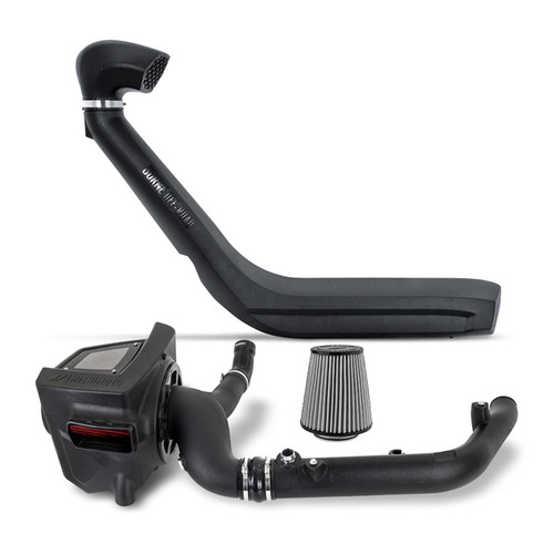 Mishimoto 2021+ Bronco 2.7L Intake/Snorkel Bundle - Dry Washable Filter - MMB-BR27-21DW Photo - Primary