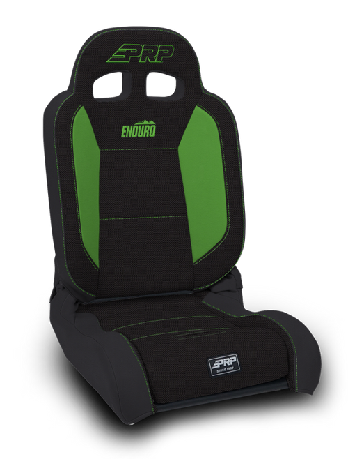 PRP EnduroDaily Reclining Suspension Seat - Black/Green Tweed - Driver - A8701044-50-W Photo - Primary